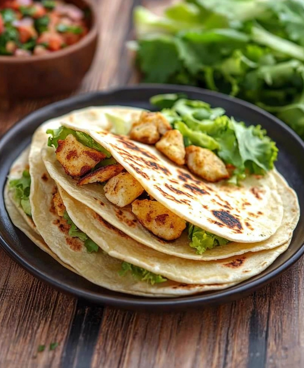 Tortillas maison à la farine