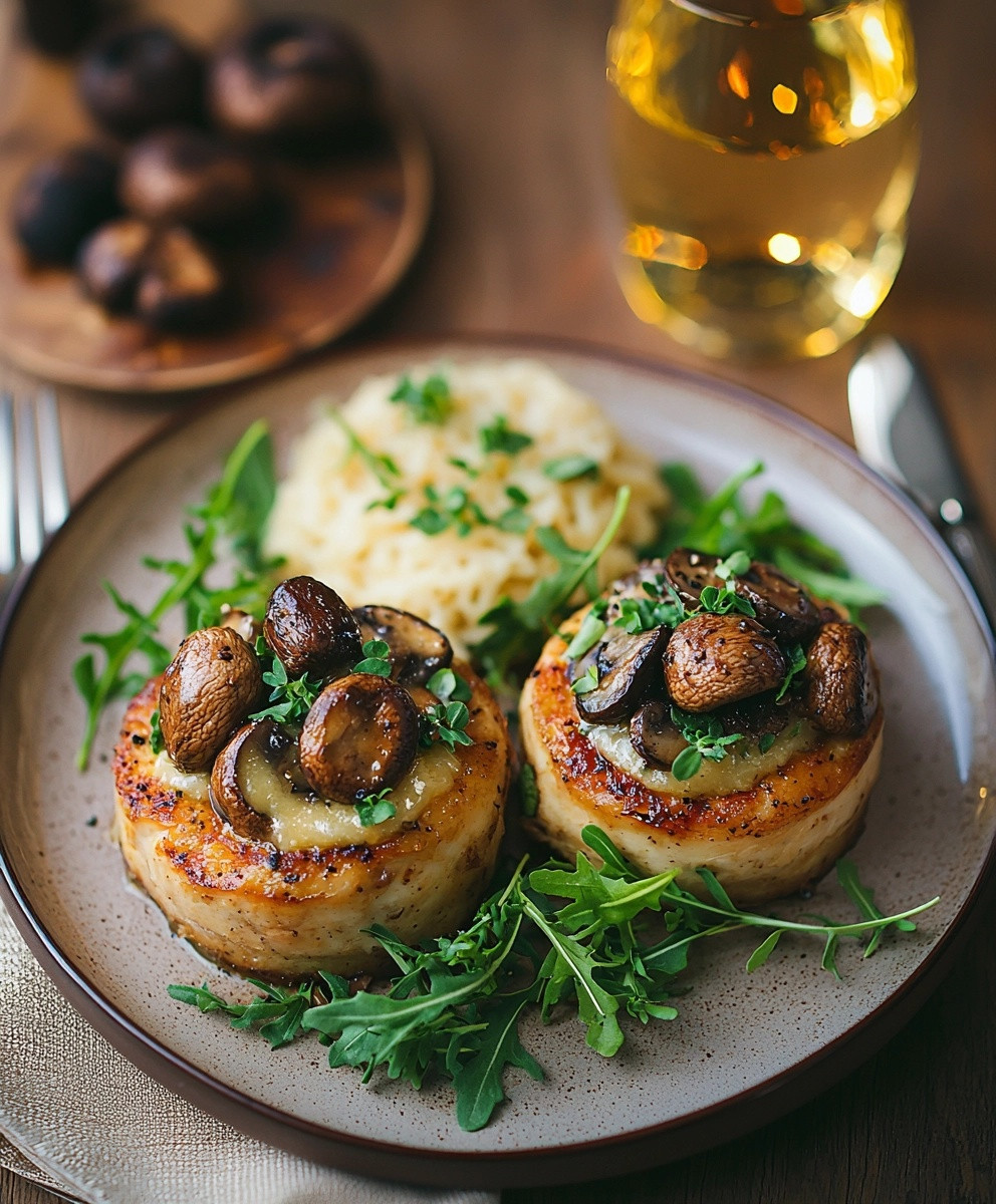 Bouchée à la reine poulet champignon