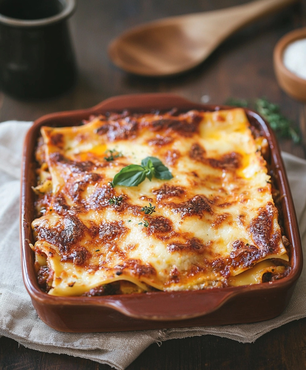 Lasagnes végétariennes bolo