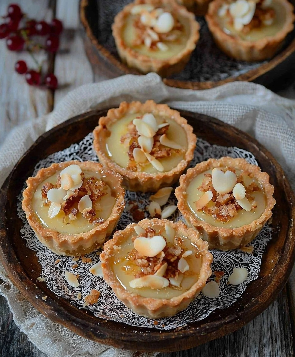 Tartelettes chocolat blanc groseilles