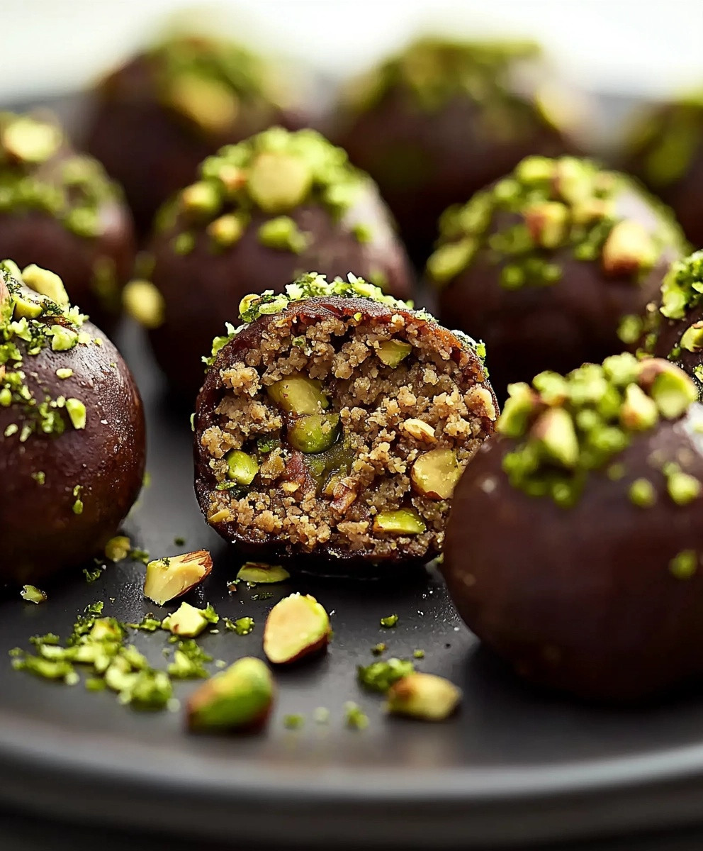 Boulettes amandes pistaches