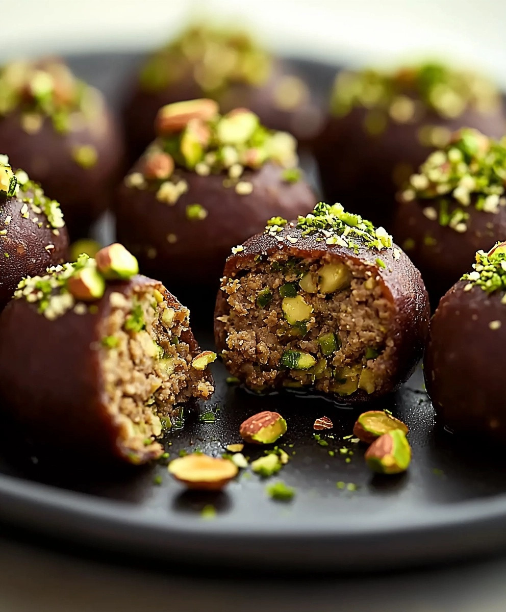 Boulettes amandes pistaches