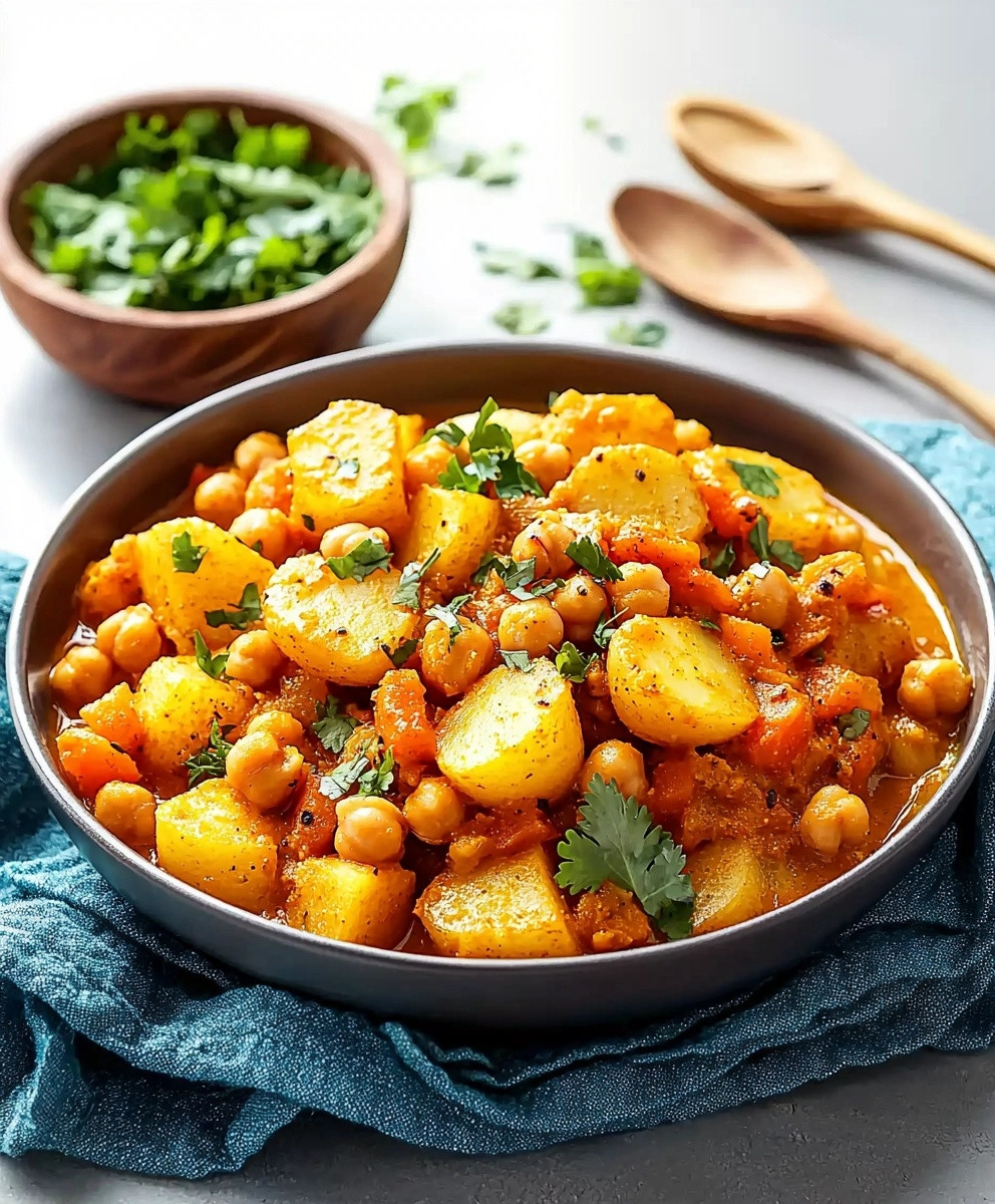 Curry de légumes au lait de coco