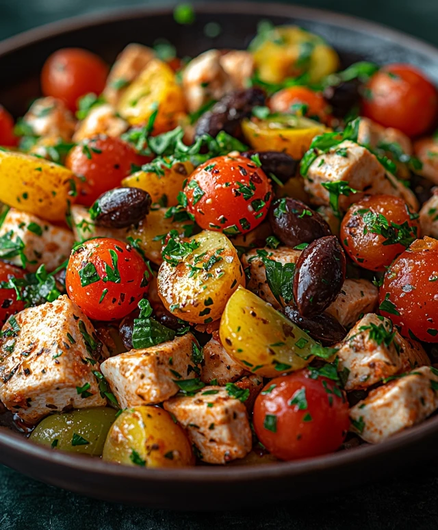 Salade Niçoise chaude