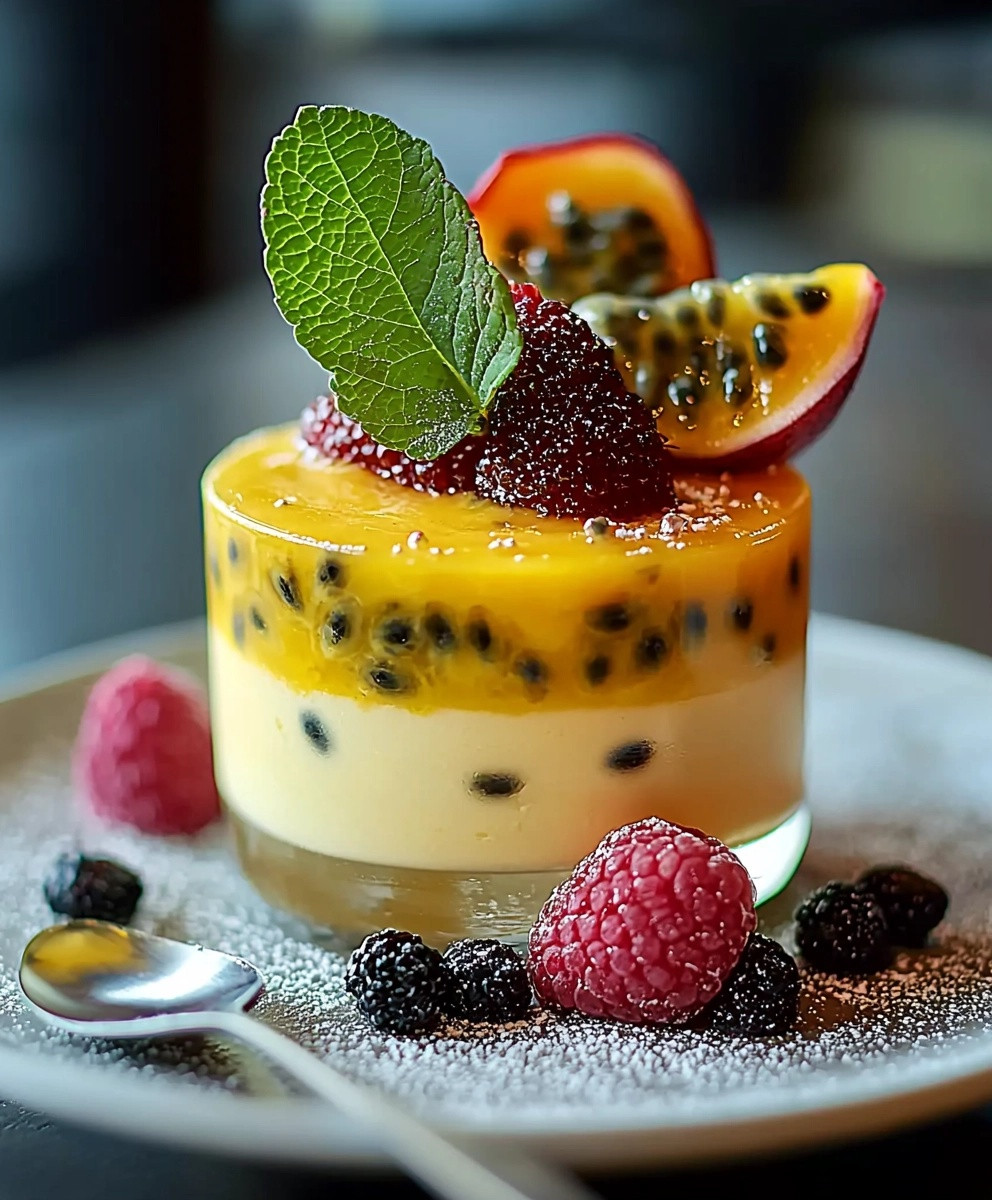 Mousse Brésilienne Passion Fruits