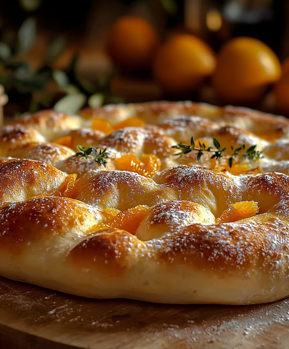 Fougasse Sucrée Fleur d'Oranger