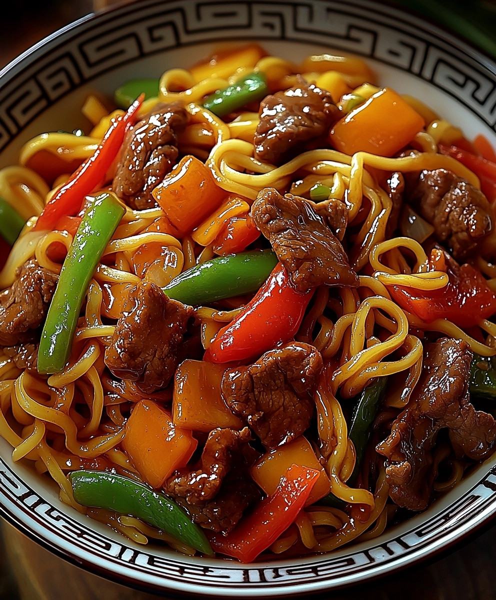 Nouilles Chinoises au Buf
