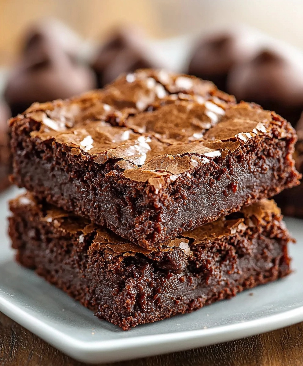 brownies au chocolat