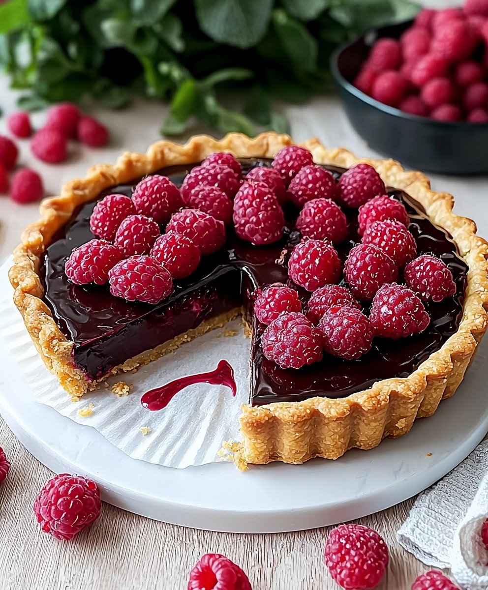 Tartelette Chocolat Framboise