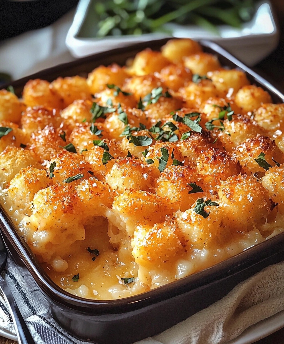 Casserole croquettes pommes de terre