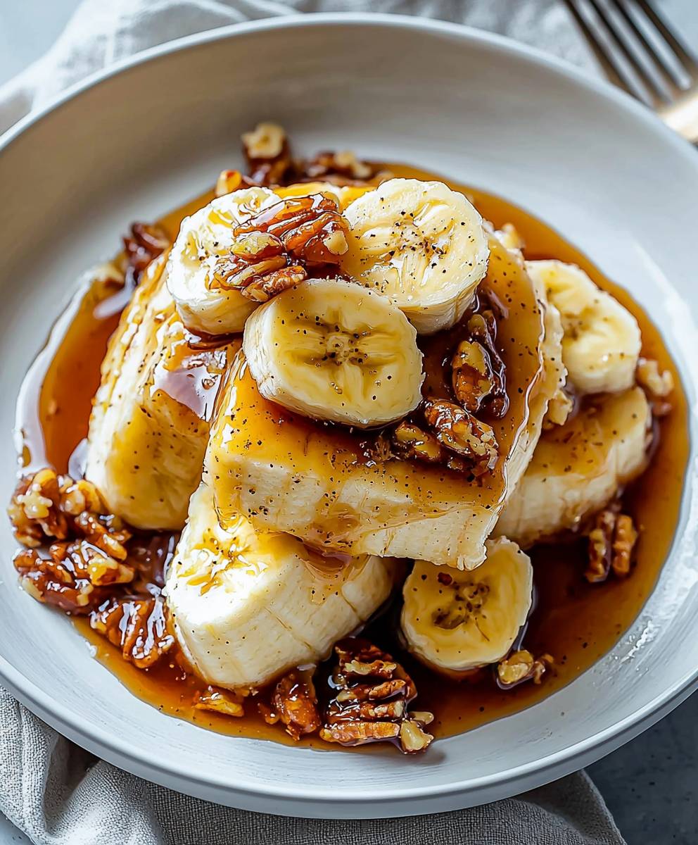 Bananes au four
