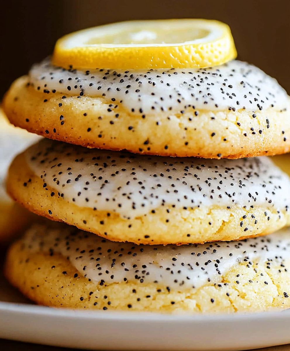 Biscuits citron graines de pavot