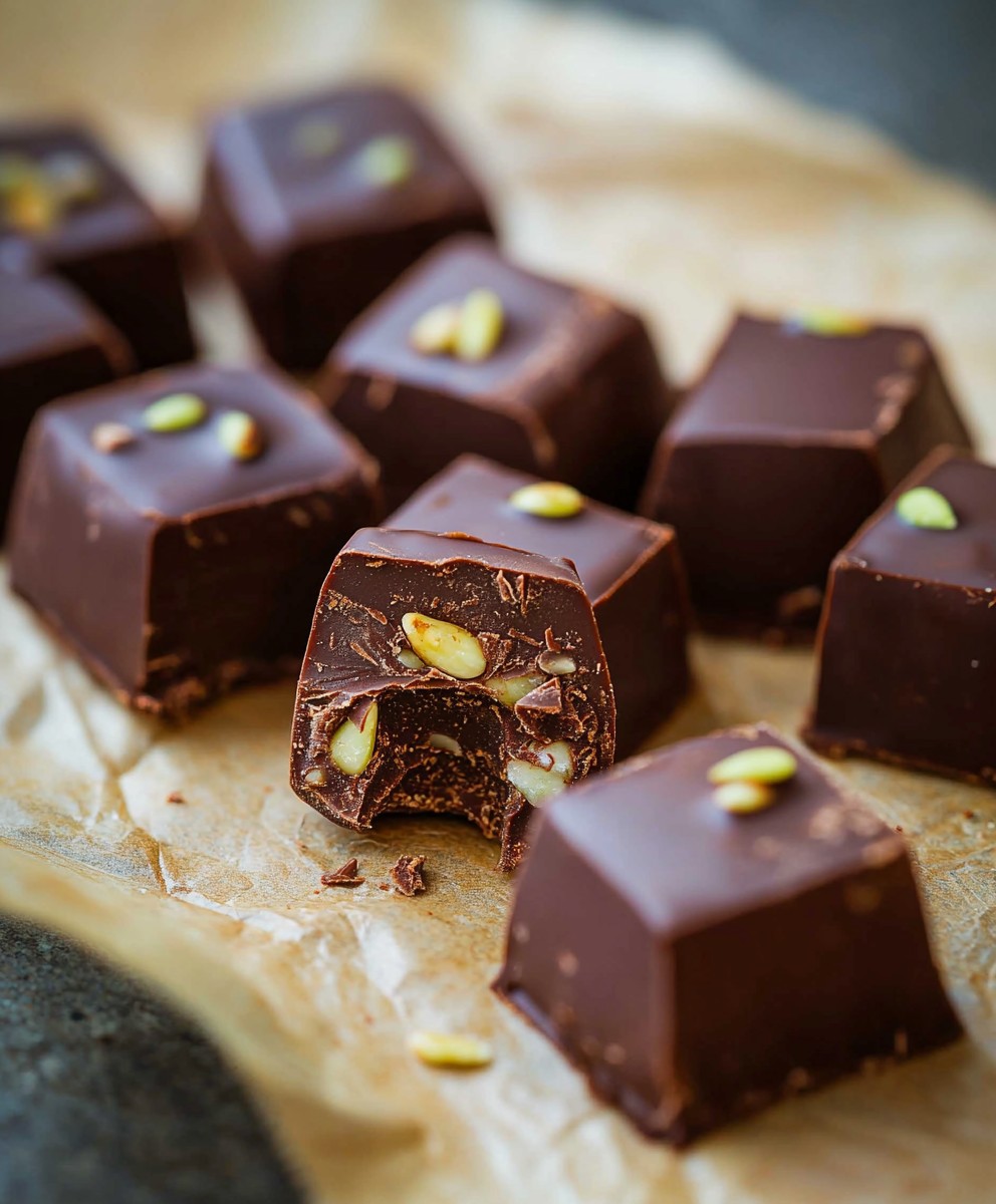 Truffes chocolat tahini