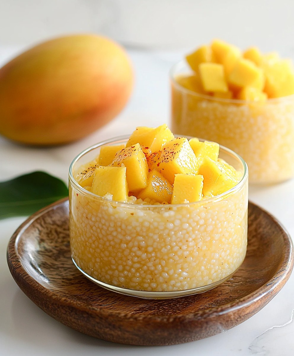 Sagou mangue petit lot