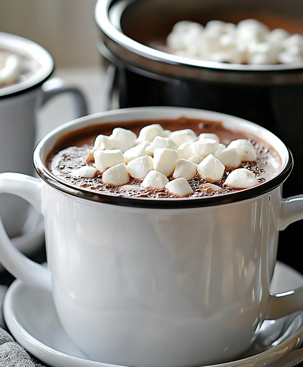 Chocolat chaud mijoteuse