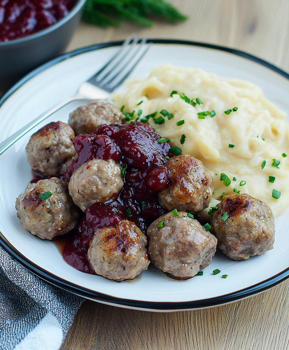 Boulettes de viande suédoises
