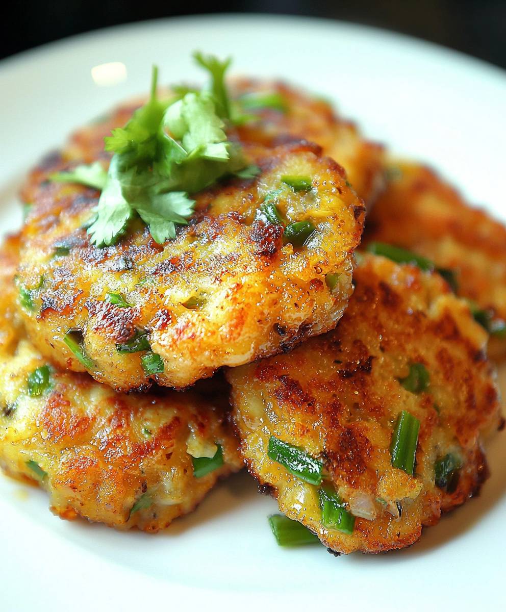 Galettes de poisson thaïlandais