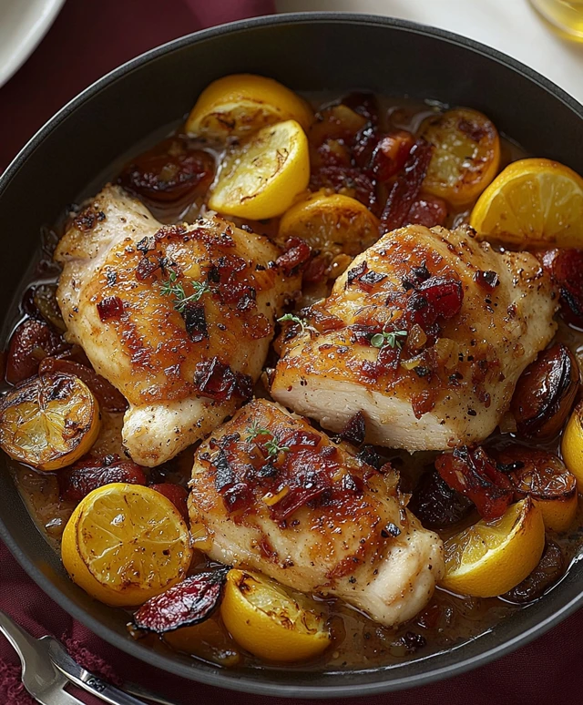 Poulet aux dattes