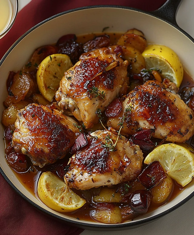Poulet aux dattes