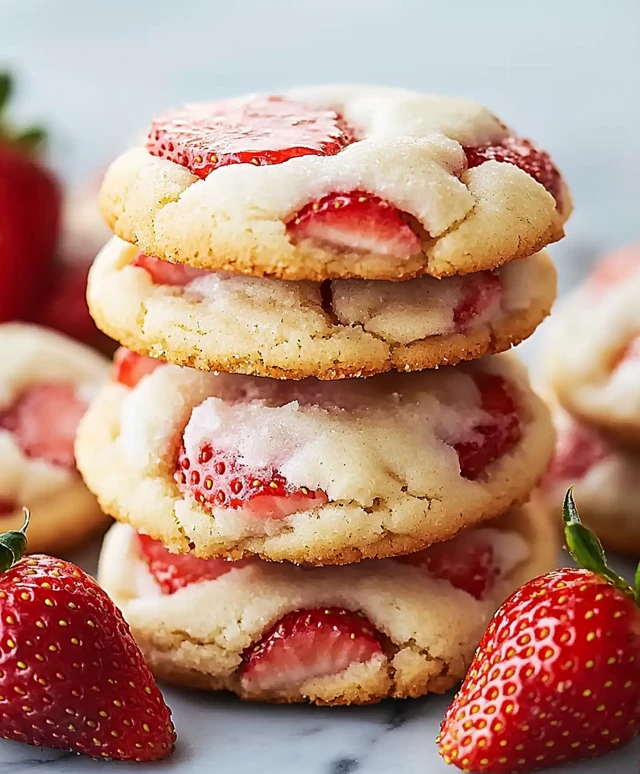 Biscuits shortcake fraises