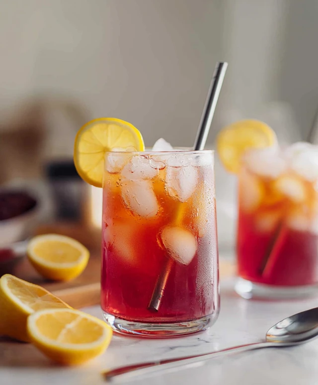 Limonade thé glacé Passion