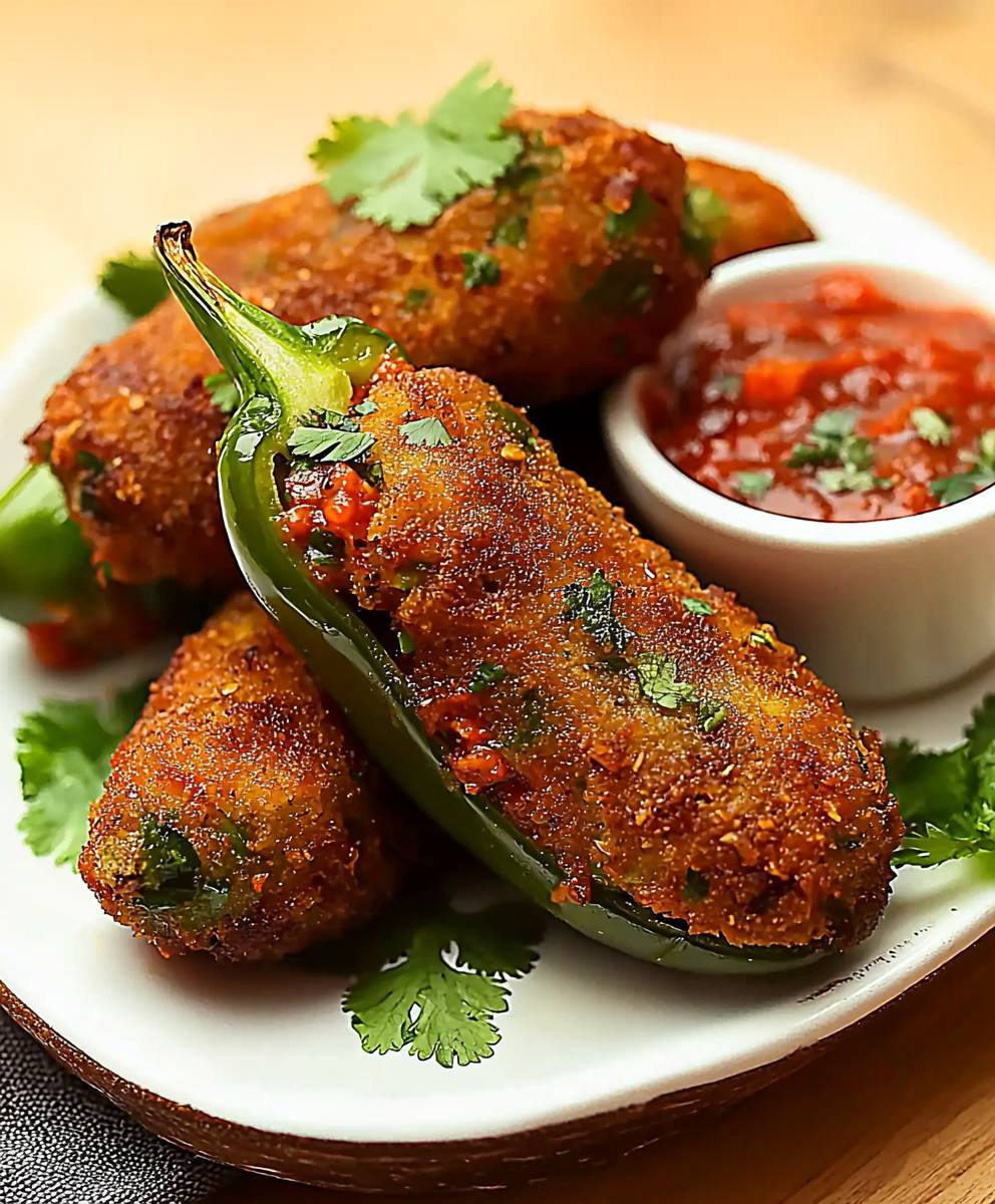 jalapeños frits farcis