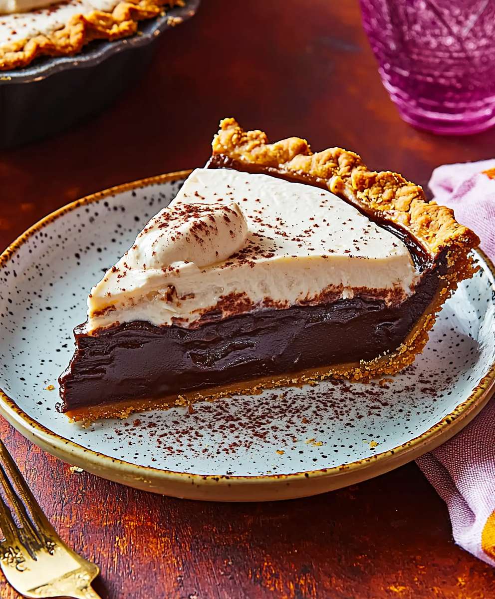 Tarte au chocolat délicieuse