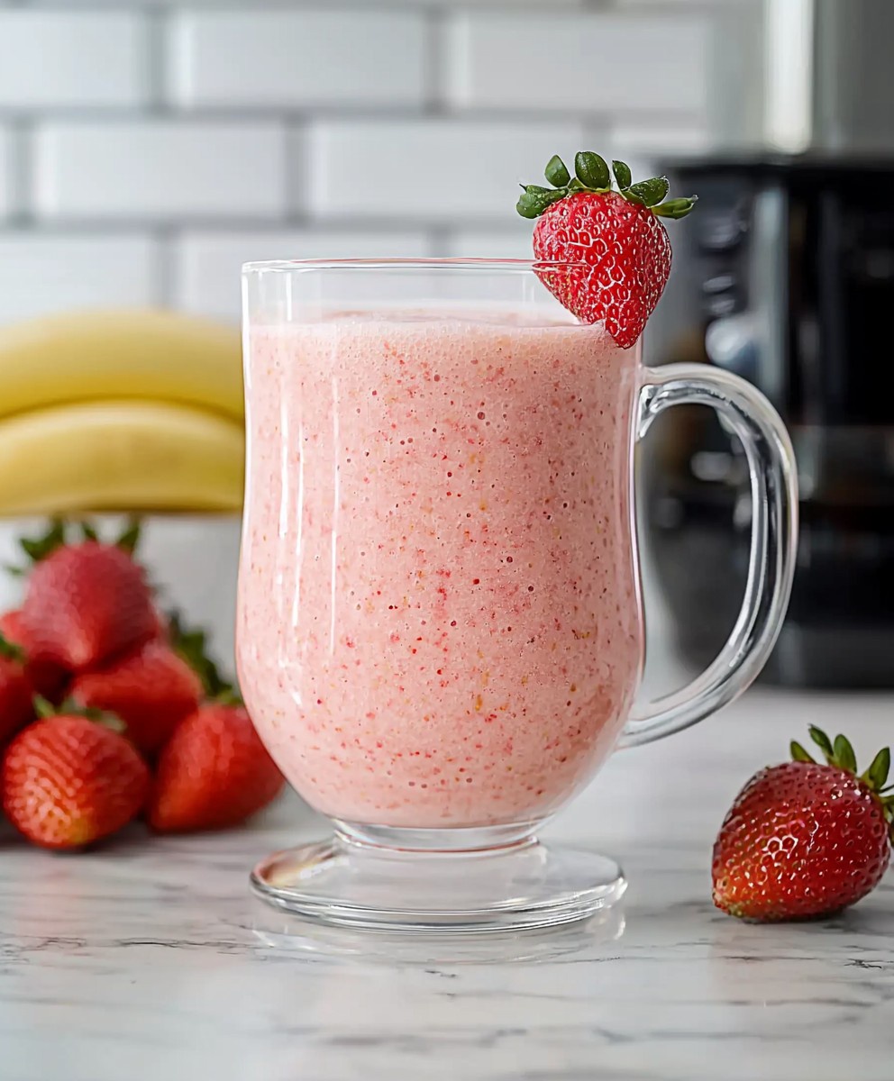 Smoothie Fraise Banane