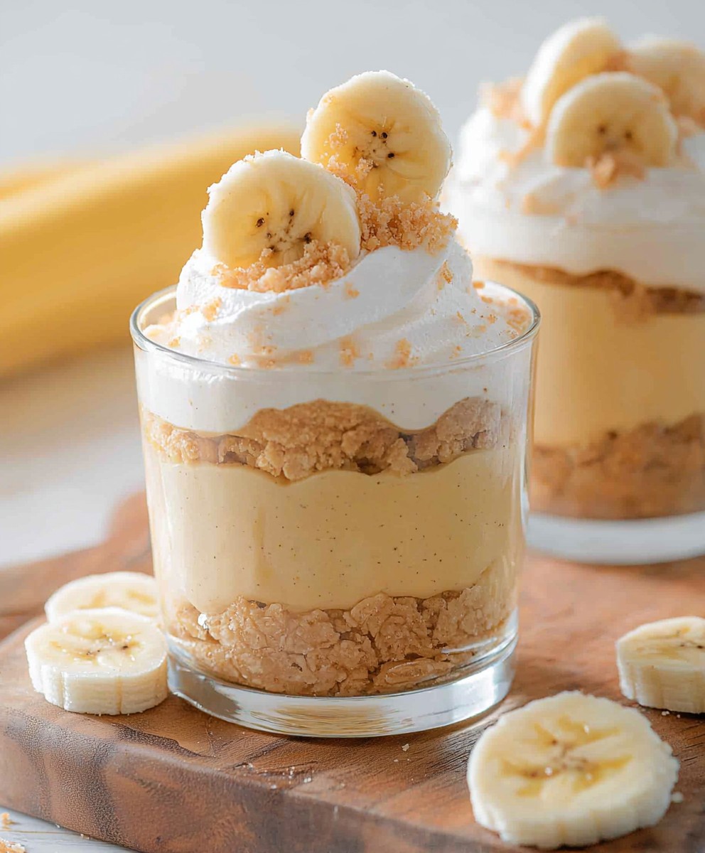 Pudding à la banane
